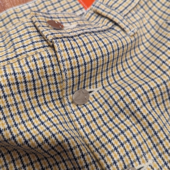 Vintage Pile of Trash Button Up Yellow Miniskirt - Picture 2 of 6